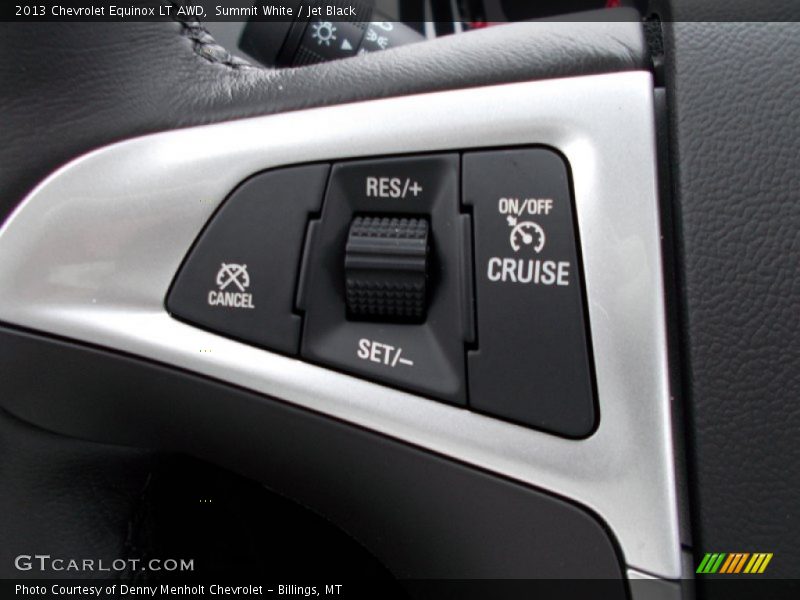 Summit White / Jet Black 2013 Chevrolet Equinox LT AWD