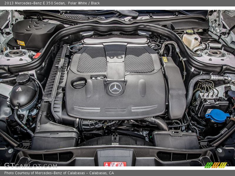 Polar White / Black 2013 Mercedes-Benz E 350 Sedan