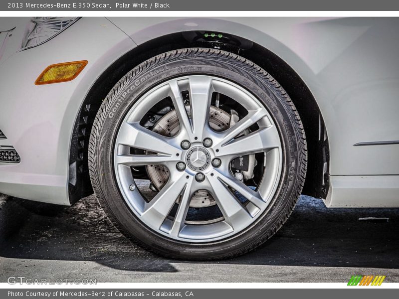 Polar White / Black 2013 Mercedes-Benz E 350 Sedan