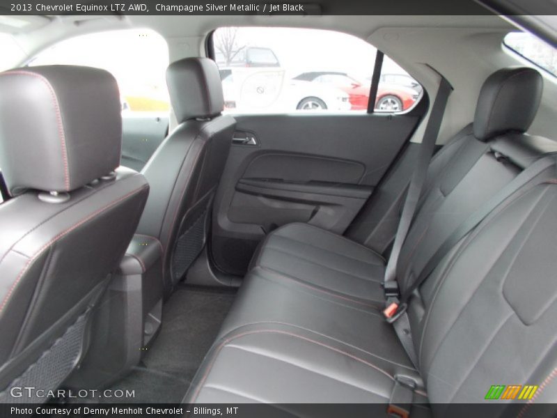 Champagne Silver Metallic / Jet Black 2013 Chevrolet Equinox LTZ AWD