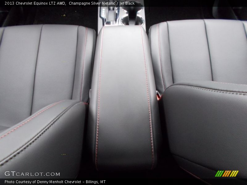 Champagne Silver Metallic / Jet Black 2013 Chevrolet Equinox LTZ AWD
