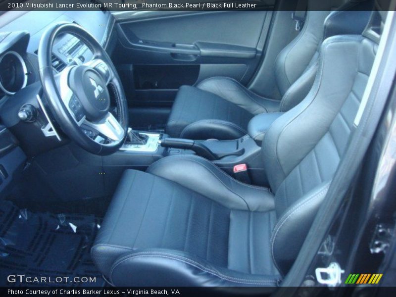 2010 Lancer Evolution MR Touring Black Full Leather Interior