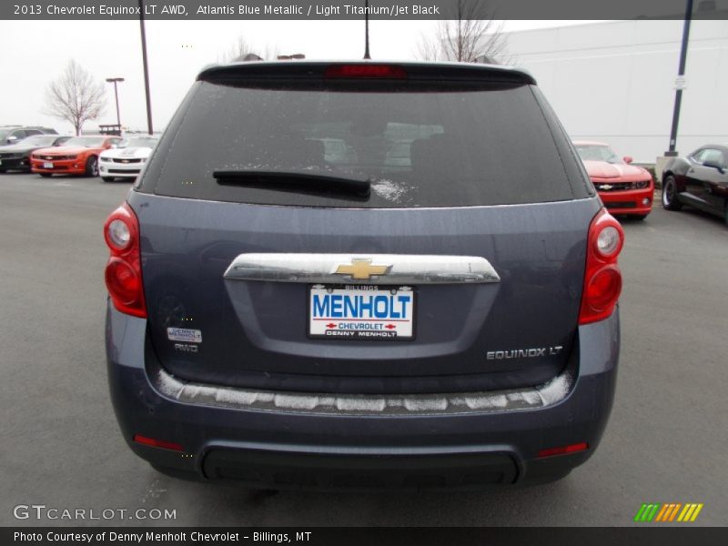 Atlantis Blue Metallic / Light Titanium/Jet Black 2013 Chevrolet Equinox LT AWD