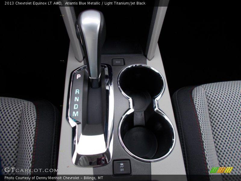Atlantis Blue Metallic / Light Titanium/Jet Black 2013 Chevrolet Equinox LT AWD