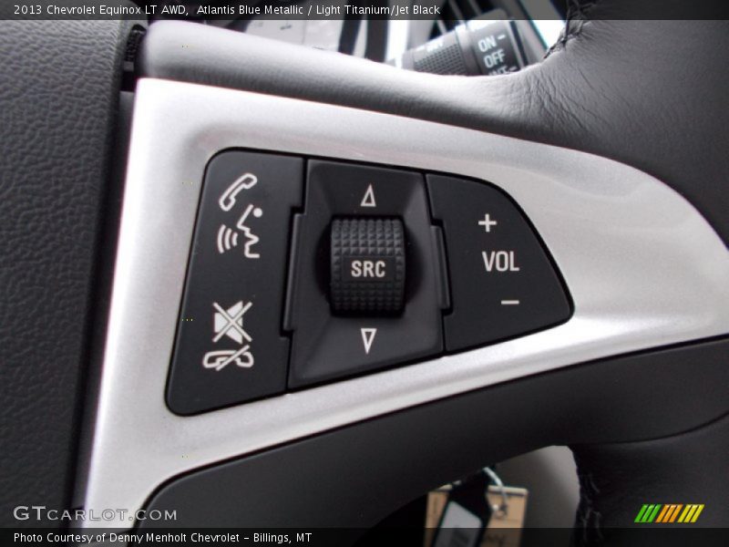 Atlantis Blue Metallic / Light Titanium/Jet Black 2013 Chevrolet Equinox LT AWD
