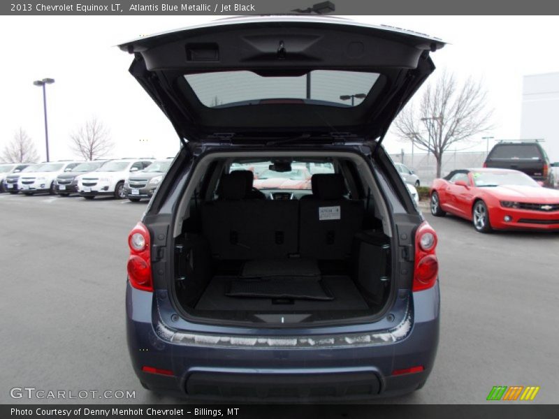 Atlantis Blue Metallic / Jet Black 2013 Chevrolet Equinox LT