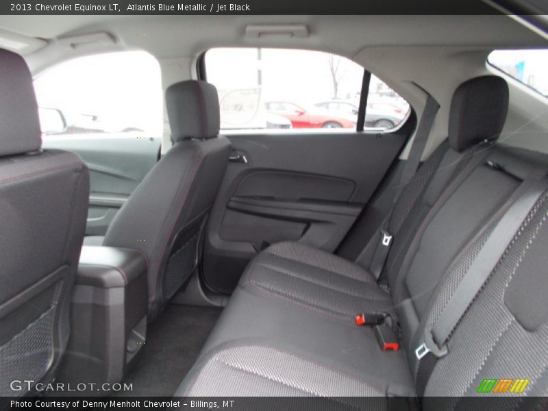 Atlantis Blue Metallic / Jet Black 2013 Chevrolet Equinox LT