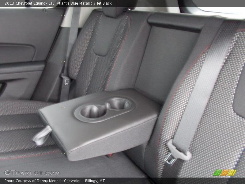 Atlantis Blue Metallic / Jet Black 2013 Chevrolet Equinox LT