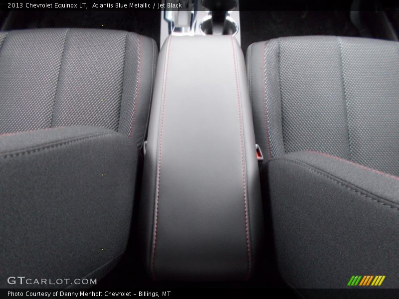 Atlantis Blue Metallic / Jet Black 2013 Chevrolet Equinox LT