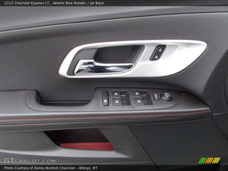 Atlantis Blue Metallic / Jet Black 2013 Chevrolet Equinox LT