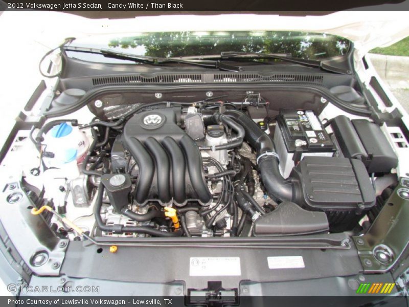 Candy White / Titan Black 2012 Volkswagen Jetta S Sedan