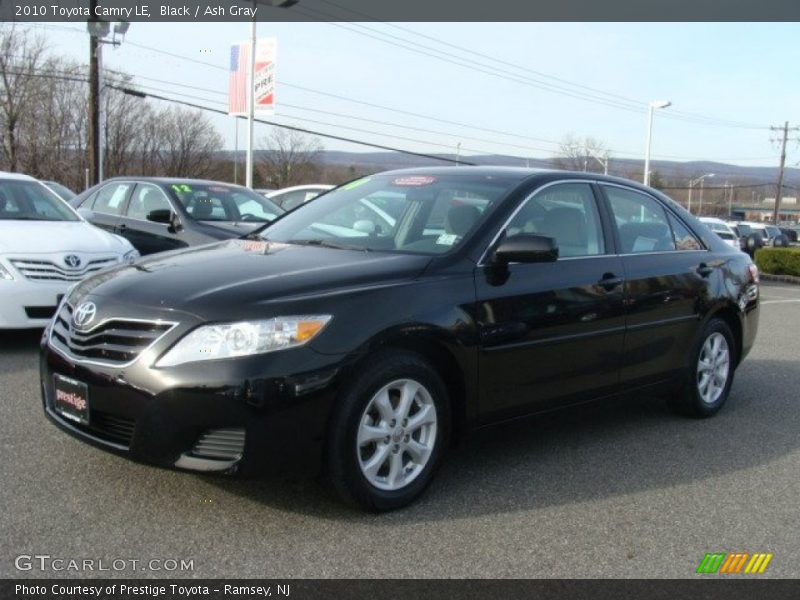 Black / Ash Gray 2010 Toyota Camry LE