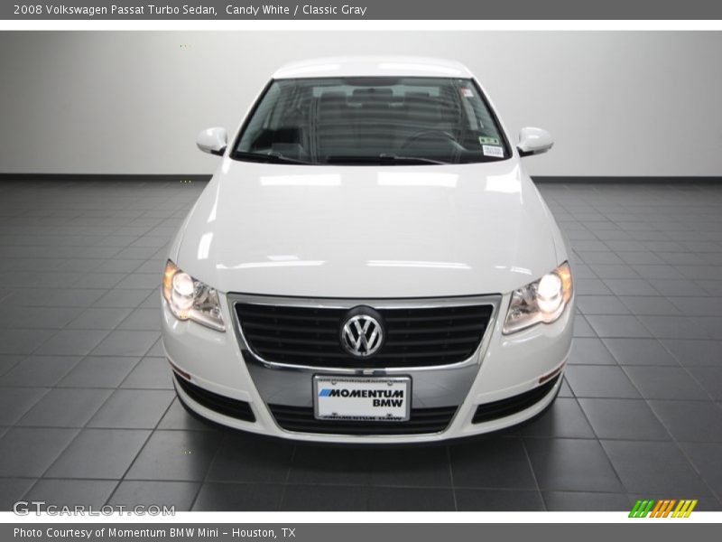 Candy White / Classic Gray 2008 Volkswagen Passat Turbo Sedan