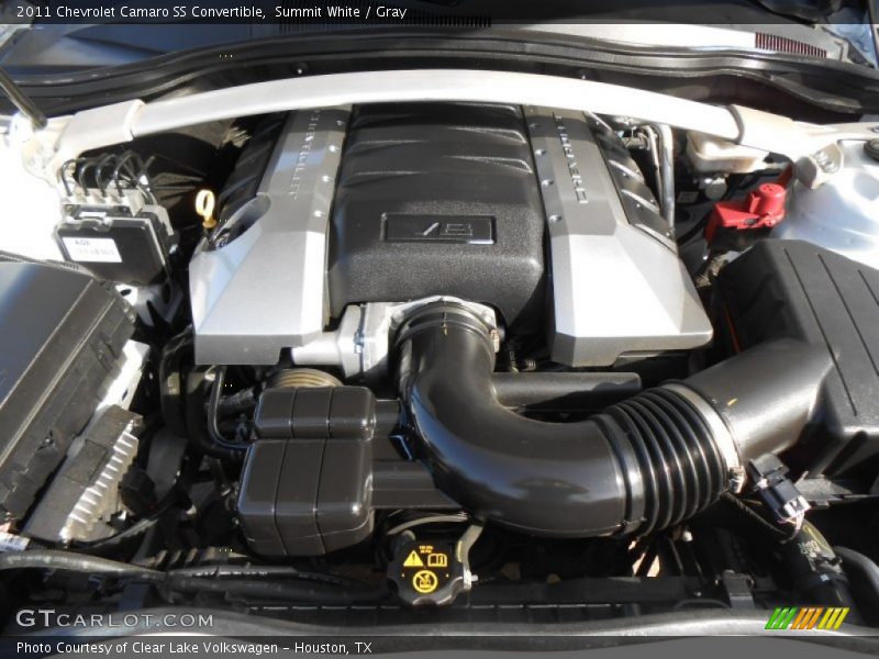  2011 Camaro SS Convertible Engine - 6.2 Liter OHV 16-Valve V8