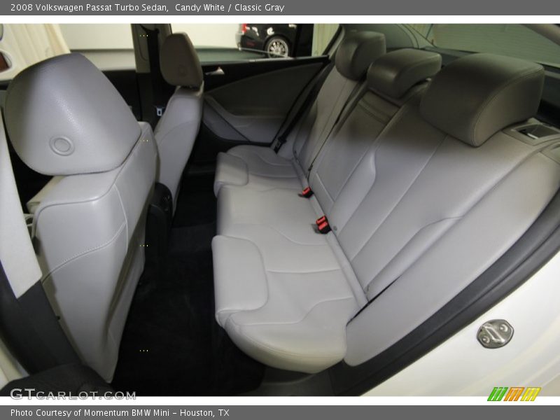 Candy White / Classic Gray 2008 Volkswagen Passat Turbo Sedan