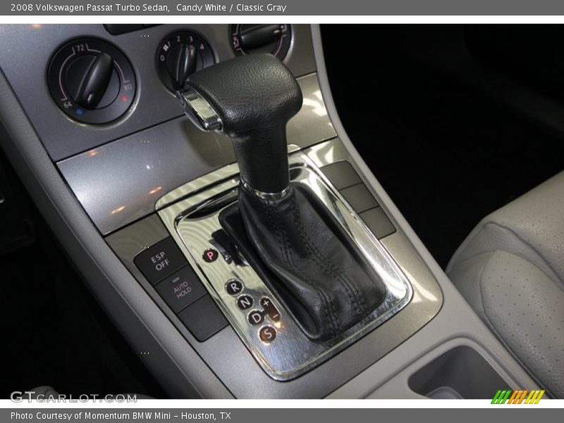 Candy White / Classic Gray 2008 Volkswagen Passat Turbo Sedan