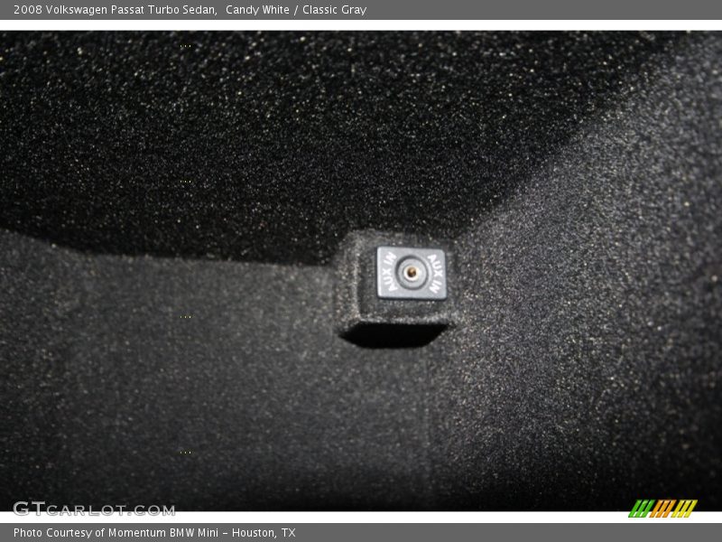 Candy White / Classic Gray 2008 Volkswagen Passat Turbo Sedan