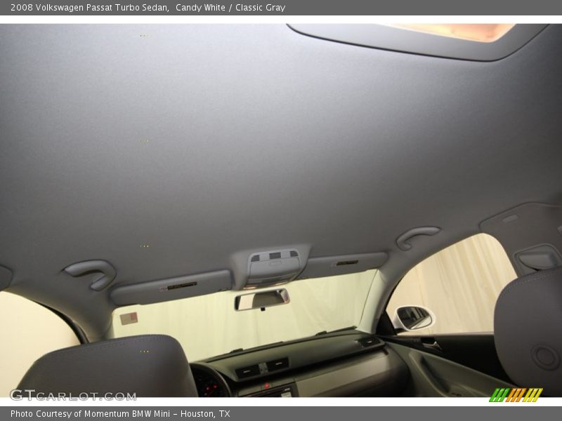 Candy White / Classic Gray 2008 Volkswagen Passat Turbo Sedan