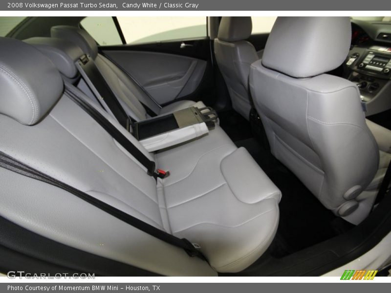 Candy White / Classic Gray 2008 Volkswagen Passat Turbo Sedan