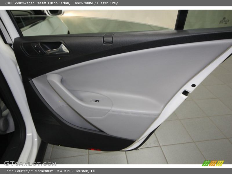 Candy White / Classic Gray 2008 Volkswagen Passat Turbo Sedan