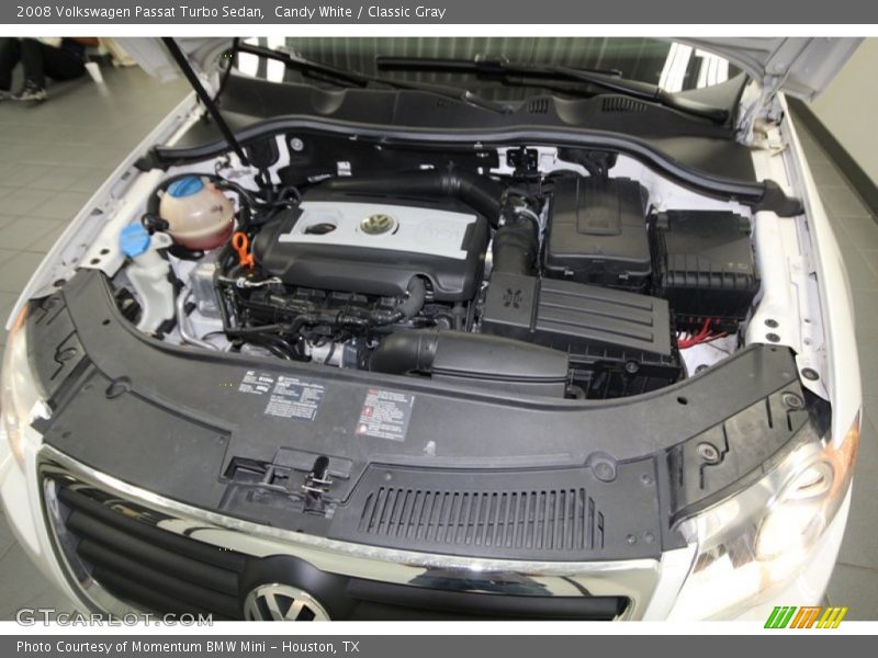 Candy White / Classic Gray 2008 Volkswagen Passat Turbo Sedan