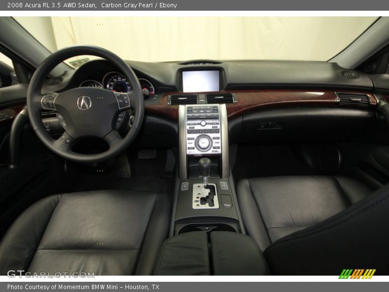 Carbon Gray Pearl / Ebony 2008 Acura RL 3.5 AWD Sedan