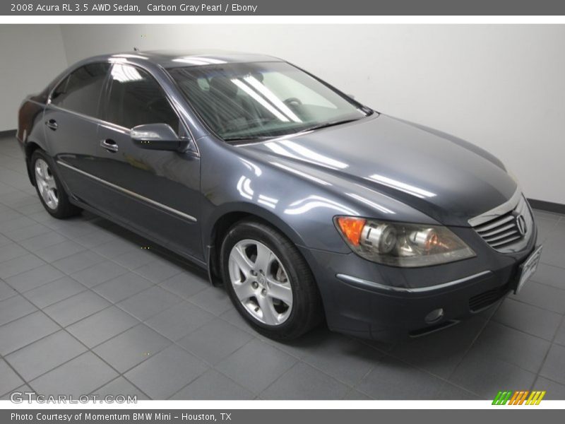 Carbon Gray Pearl / Ebony 2008 Acura RL 3.5 AWD Sedan