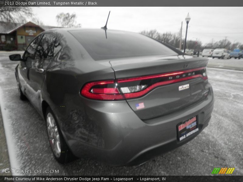 Tungsten Metallic / Black 2013 Dodge Dart Limited