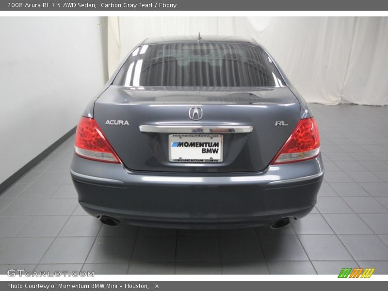 Carbon Gray Pearl / Ebony 2008 Acura RL 3.5 AWD Sedan