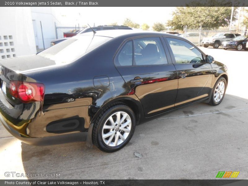 Black / Titan Black 2010 Volkswagen Jetta S Sedan