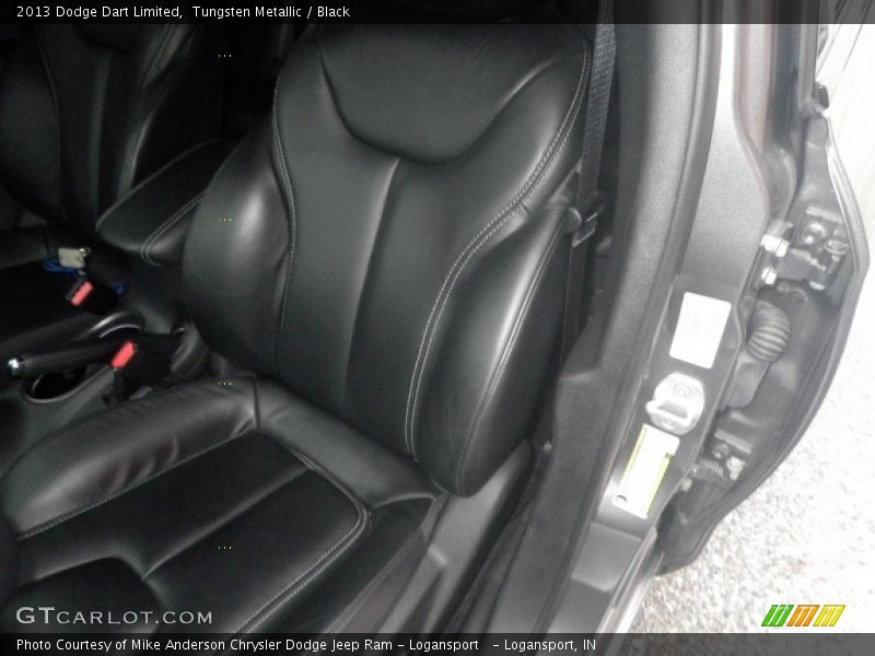 Tungsten Metallic / Black 2013 Dodge Dart Limited