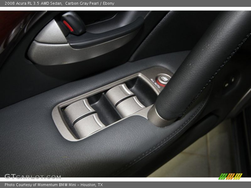 Carbon Gray Pearl / Ebony 2008 Acura RL 3.5 AWD Sedan