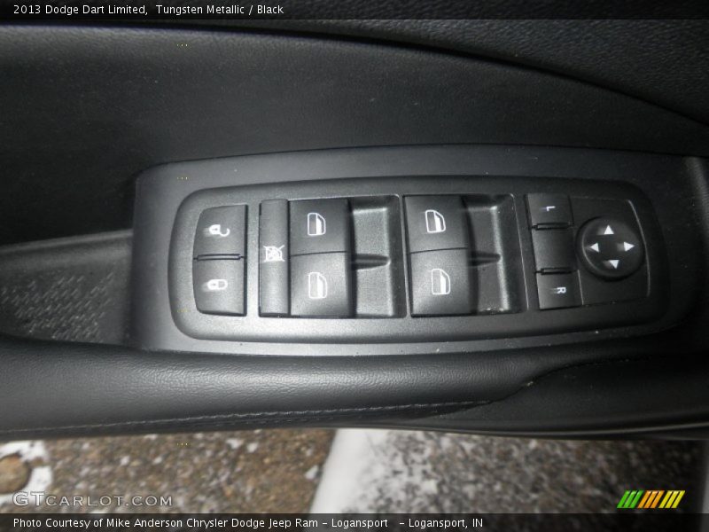 Tungsten Metallic / Black 2013 Dodge Dart Limited