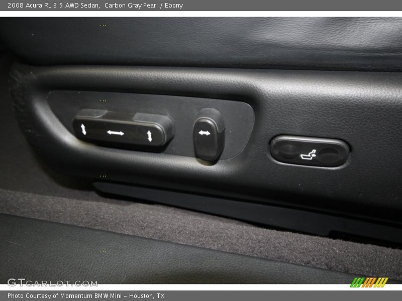 Carbon Gray Pearl / Ebony 2008 Acura RL 3.5 AWD Sedan