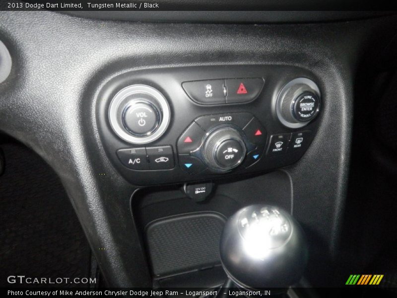 Tungsten Metallic / Black 2013 Dodge Dart Limited