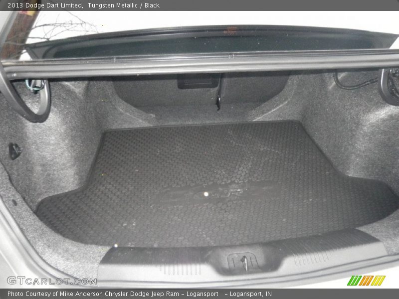 Tungsten Metallic / Black 2013 Dodge Dart Limited