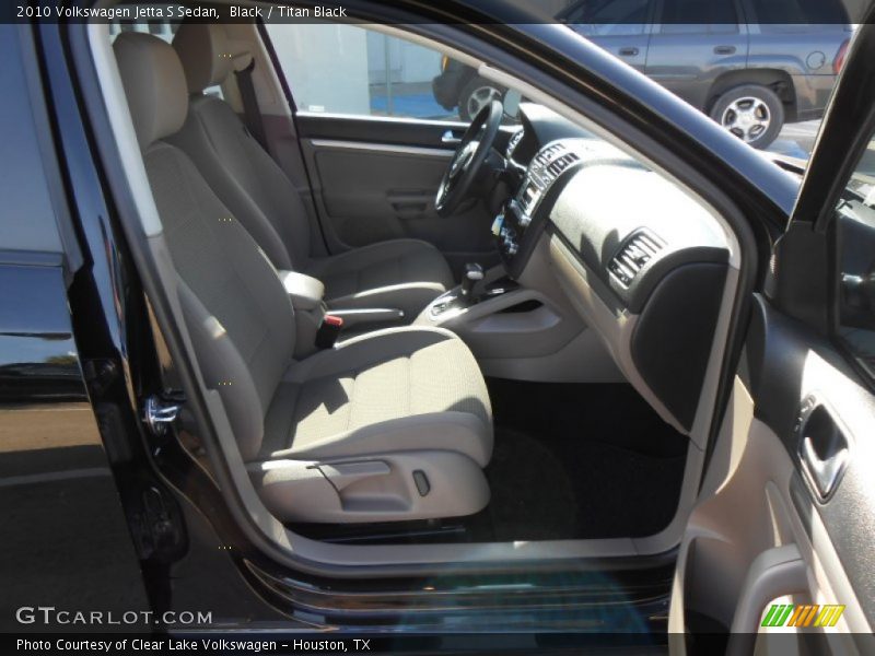 Black / Titan Black 2010 Volkswagen Jetta S Sedan