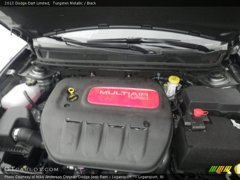 Tungsten Metallic / Black 2013 Dodge Dart Limited