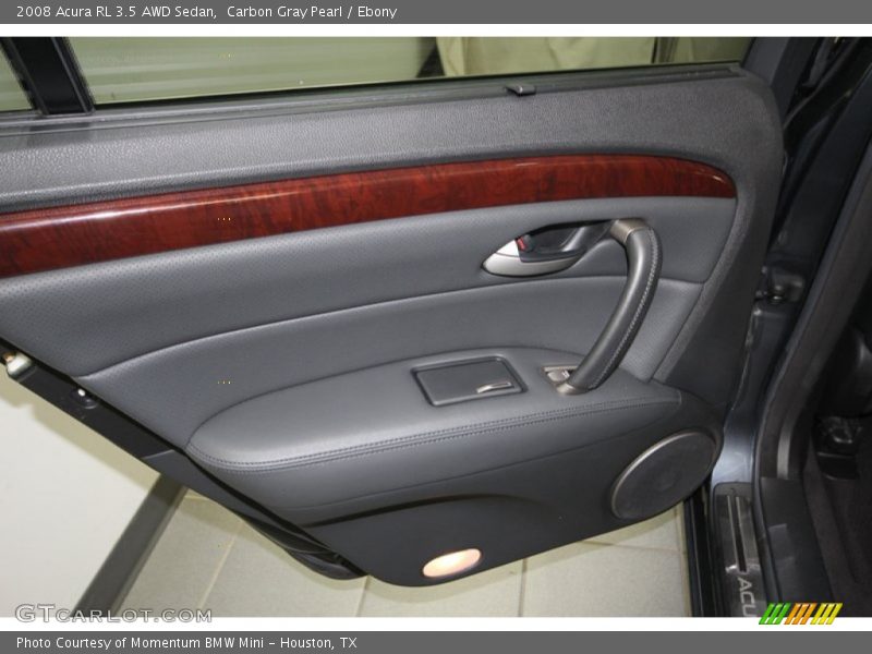 Carbon Gray Pearl / Ebony 2008 Acura RL 3.5 AWD Sedan