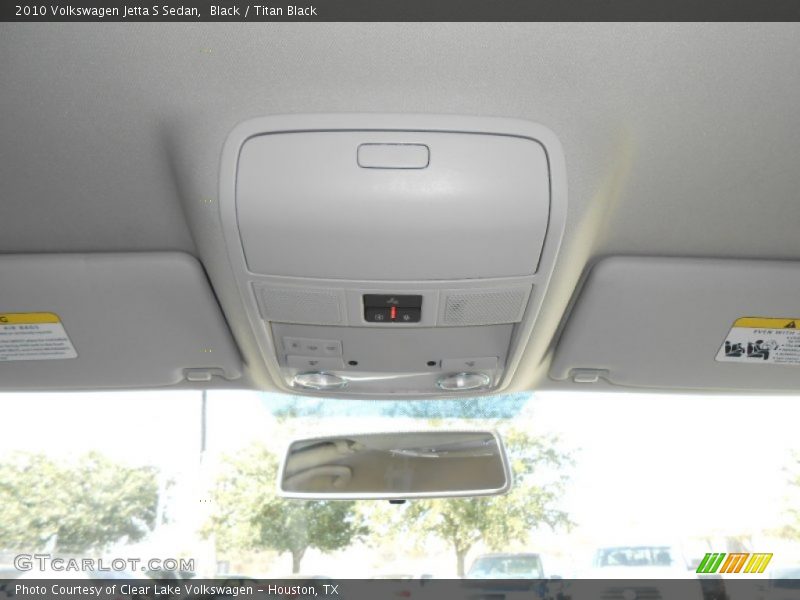 Black / Titan Black 2010 Volkswagen Jetta S Sedan