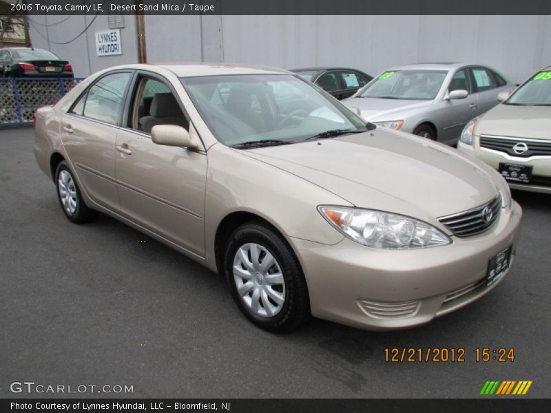 Desert Sand Mica / Taupe 2006 Toyota Camry LE