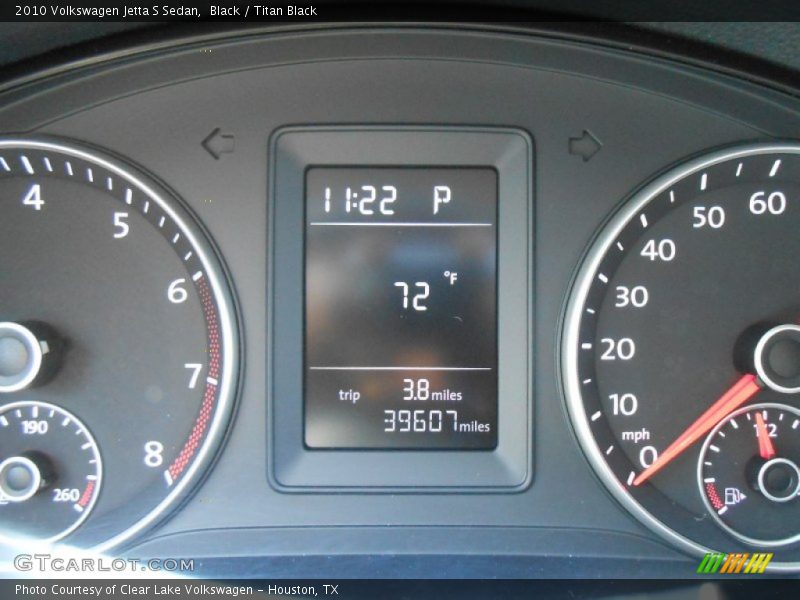 Black / Titan Black 2010 Volkswagen Jetta S Sedan