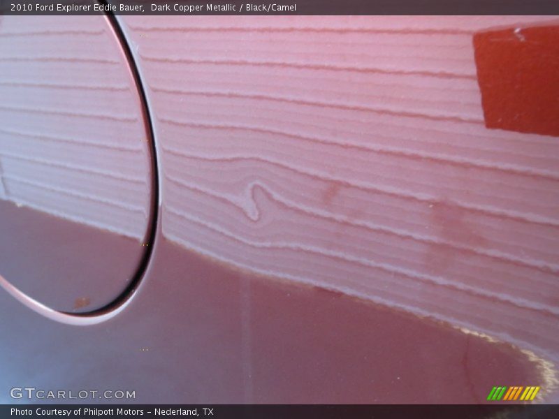 Dark Copper Metallic / Black/Camel 2010 Ford Explorer Eddie Bauer