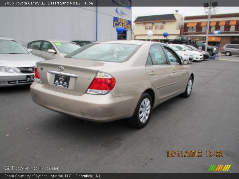 Desert Sand Mica / Taupe 2006 Toyota Camry LE