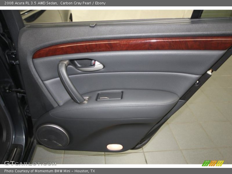 Carbon Gray Pearl / Ebony 2008 Acura RL 3.5 AWD Sedan
