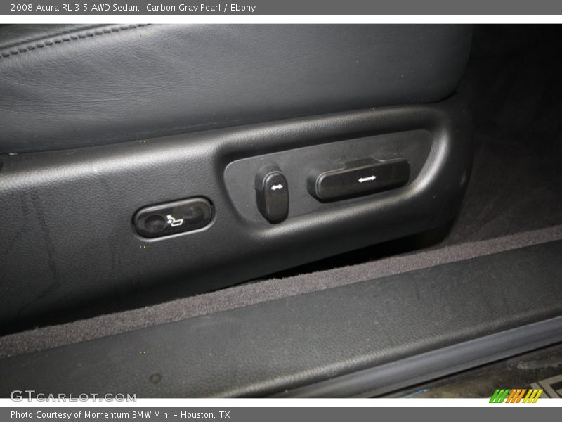 Carbon Gray Pearl / Ebony 2008 Acura RL 3.5 AWD Sedan