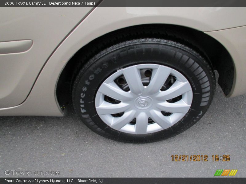 Desert Sand Mica / Taupe 2006 Toyota Camry LE