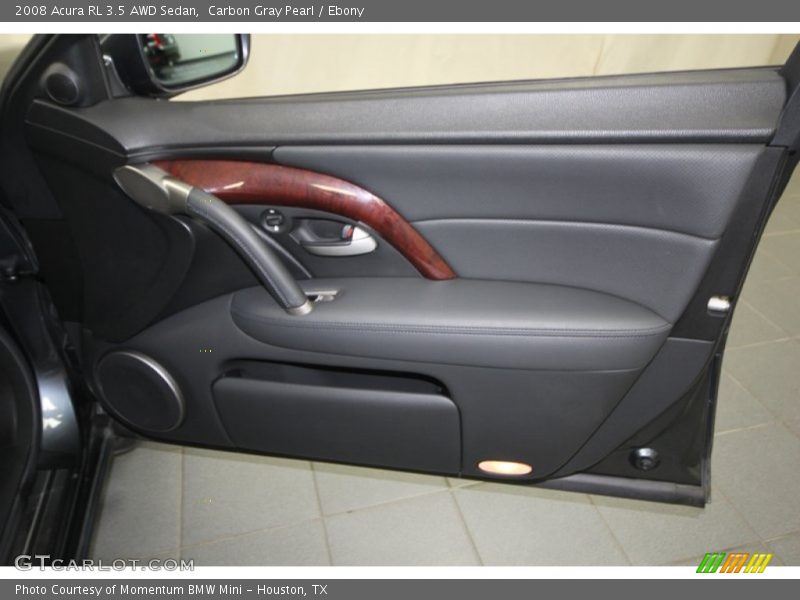 Carbon Gray Pearl / Ebony 2008 Acura RL 3.5 AWD Sedan