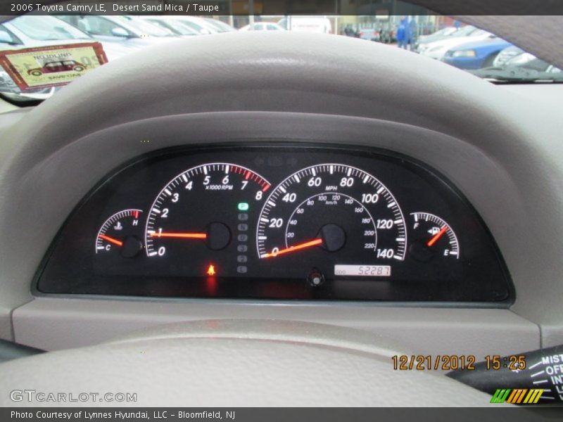 Desert Sand Mica / Taupe 2006 Toyota Camry LE