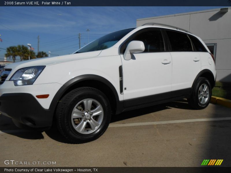 Polar White / Tan 2008 Saturn VUE XE